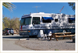 Camping at the Salton Sea